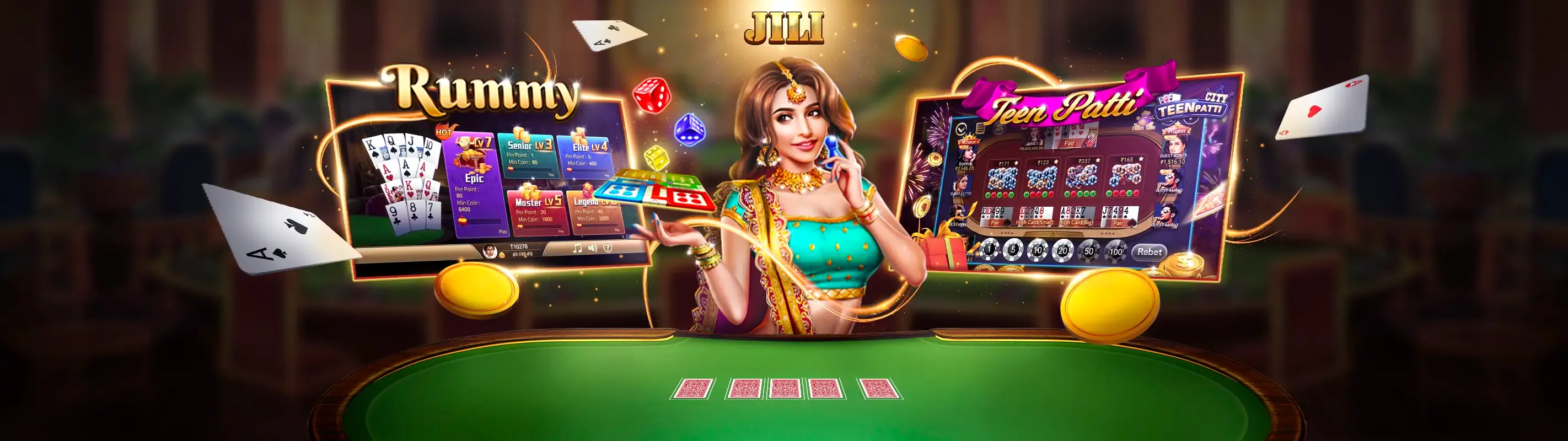 Sảnh Casino cobet Trang Chủ sang trọng